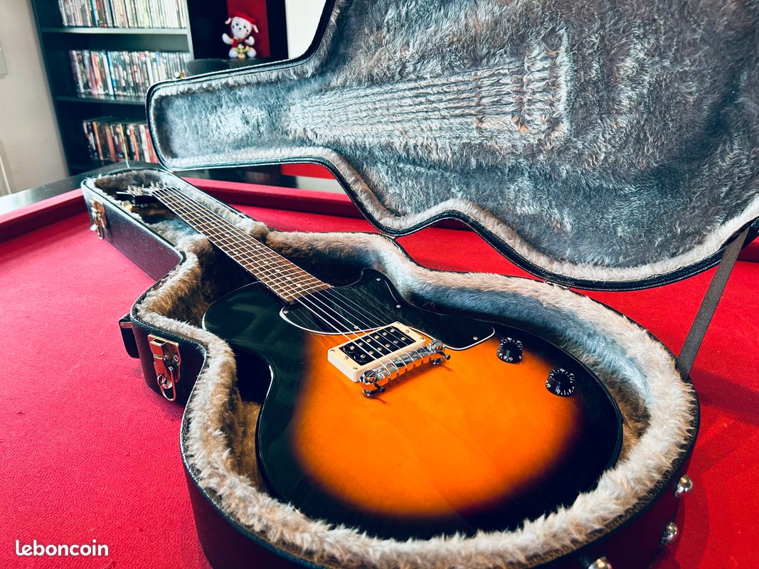 🎸 Guitare Epiphone Les Paul Junior Sunburst + Étui rigide (image 1)