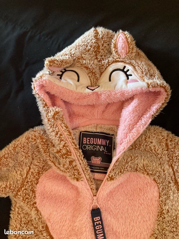 Combinaison pyjama biche BeGummy Vêtements