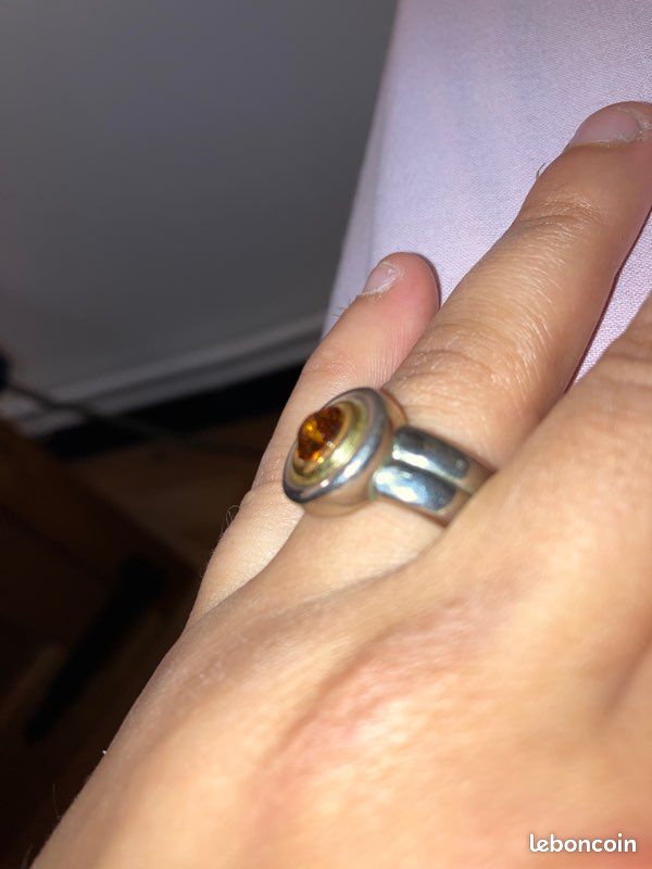 Bague ambre (image 2)