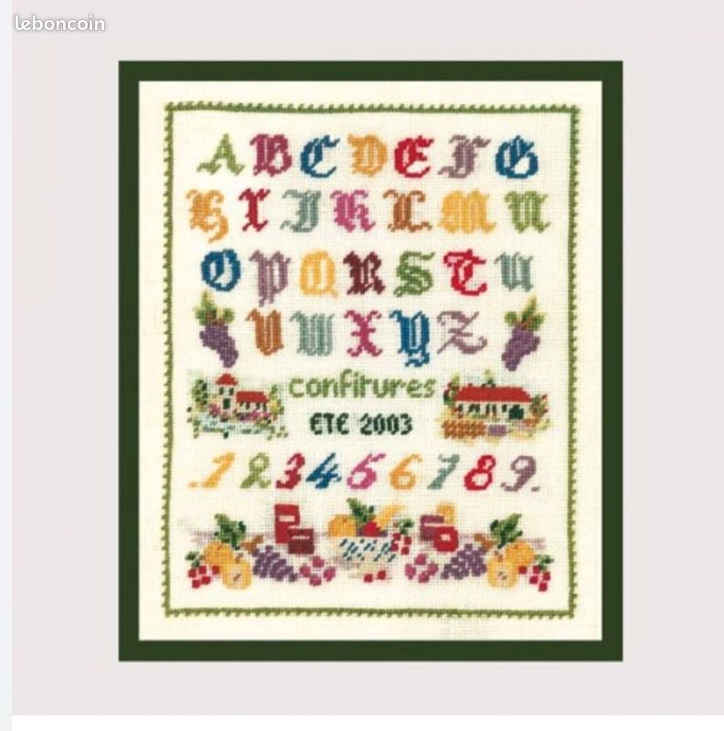 Kit point de croix broderie Le Bonheur des Dames miniature (image 3)