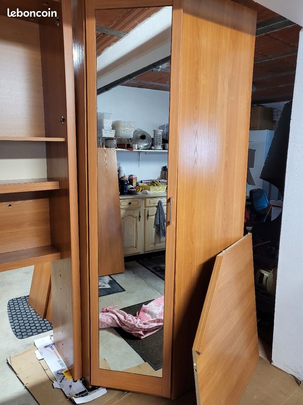 Chambre Métis Celio lit pont avec angle dressing (image 6)