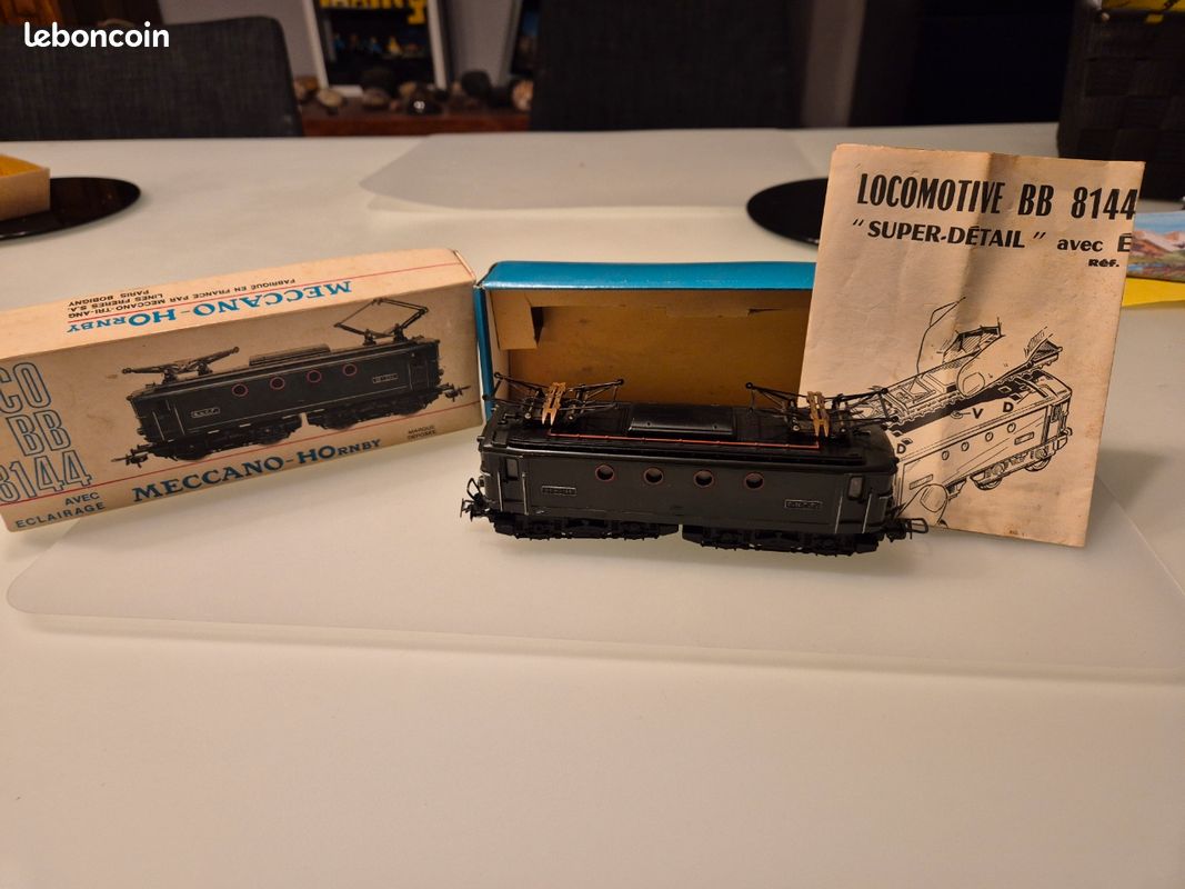 Locomotive Meccano Hornby 6382 – BB-8144 SNCF, échelle HO, Non Testée