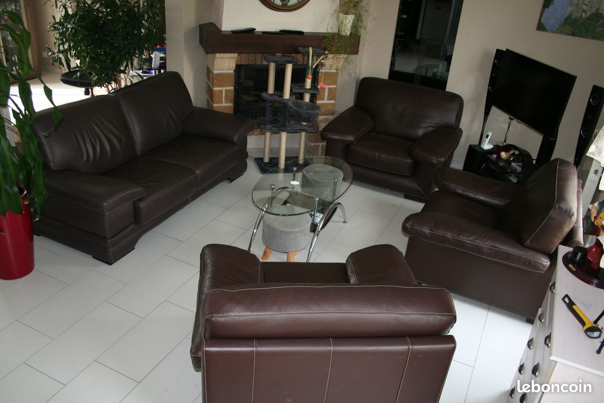 Ensemble canapé et fauteuils (image 2)