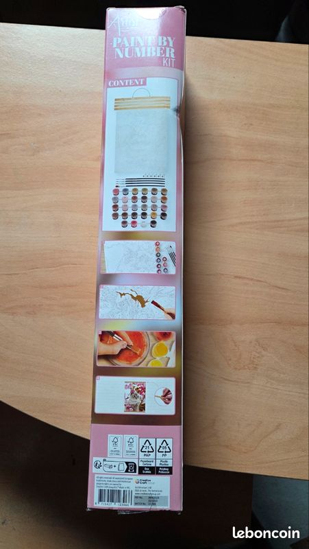 Neuf kit de peinture par numéro chat (image 2)