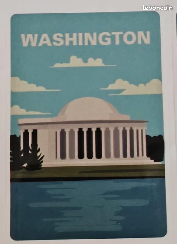 Autocollant/Sticker - Washington (image 1)