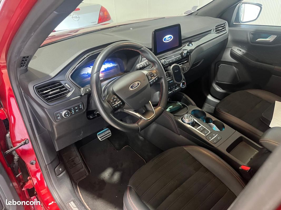 FORD KUGA 2.5 Duratec 225 ch PHEV e-CVT ST-Line CAMERA DE RECUL - DETECTEUR D'ANGLE MORT - REGULATEUR ADDAPTAT (image 2)