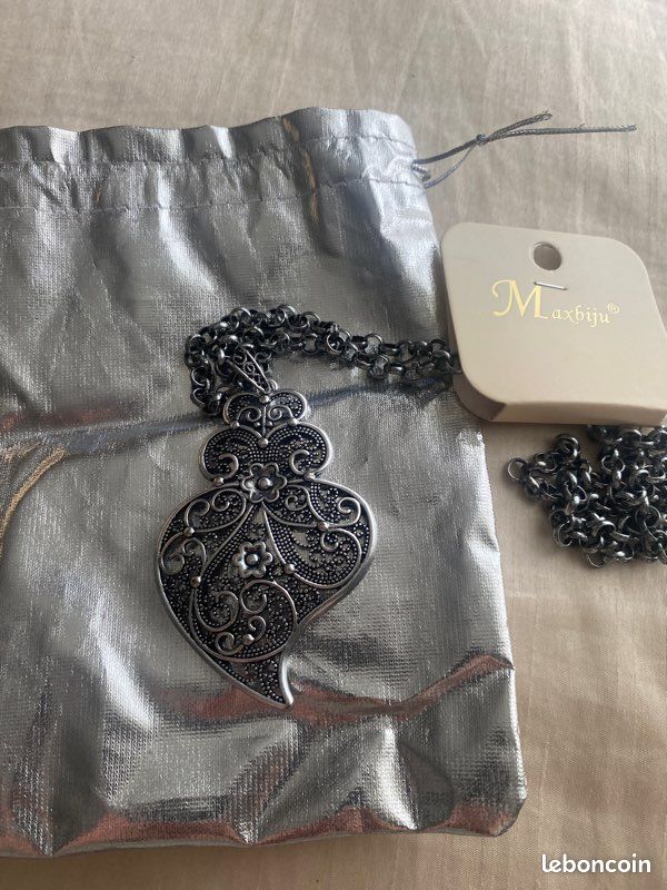 Pendentif Coeur portugais neuf (image 4)