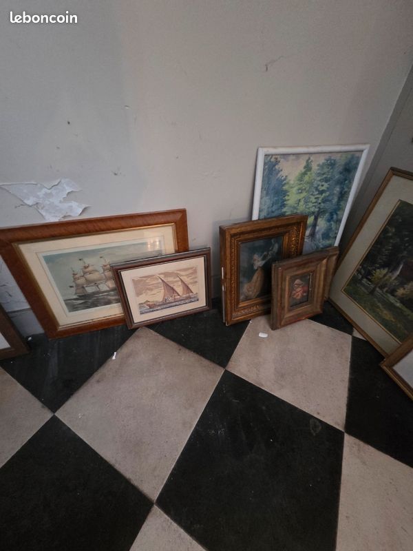 Tableau et cadre en lot ou au détail (image 9)