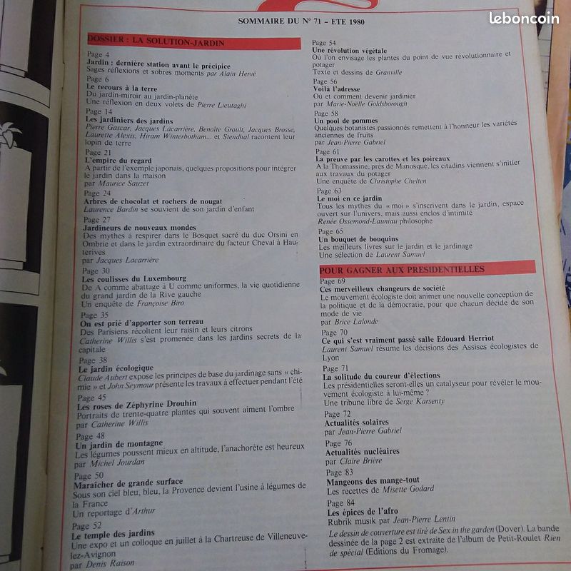 Magazines le Sauvage (image 4)