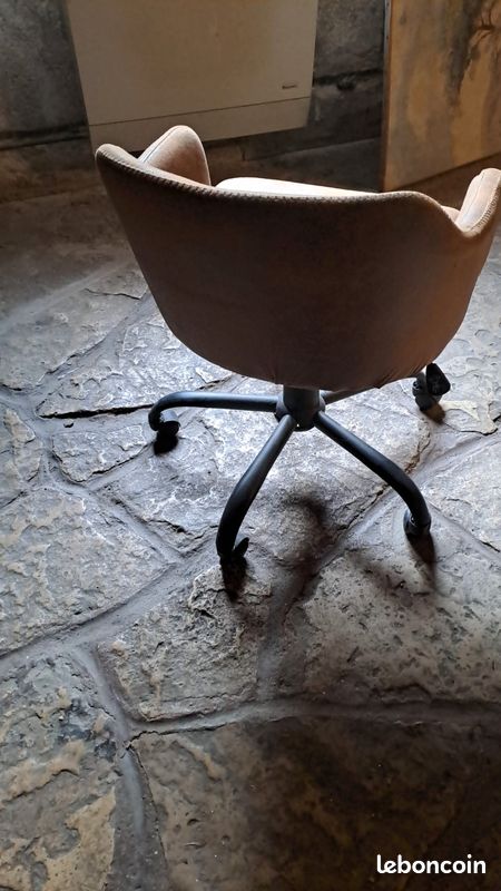 Lot de 7 fauteuils de bureau / salle à manger – Style Industriel / Vintage (image 3)