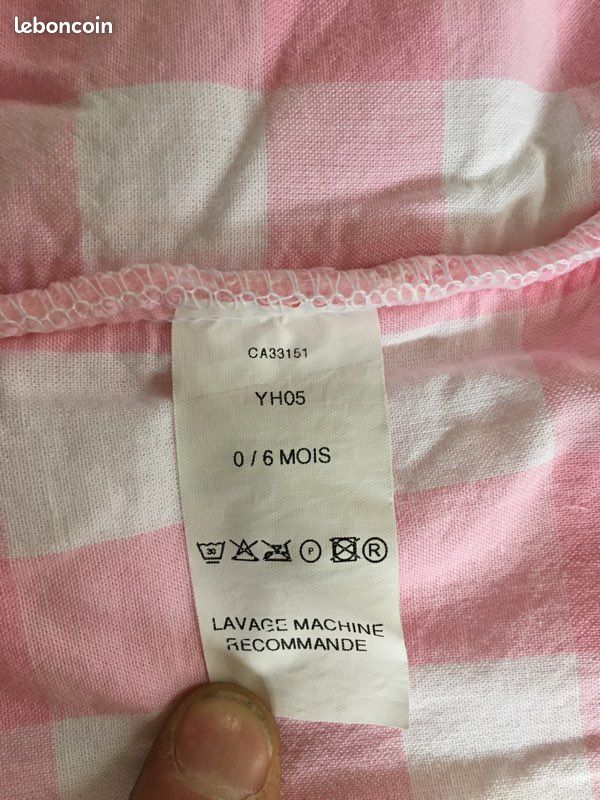 Nid d’ange 0-6 mois fille rose (image 3)