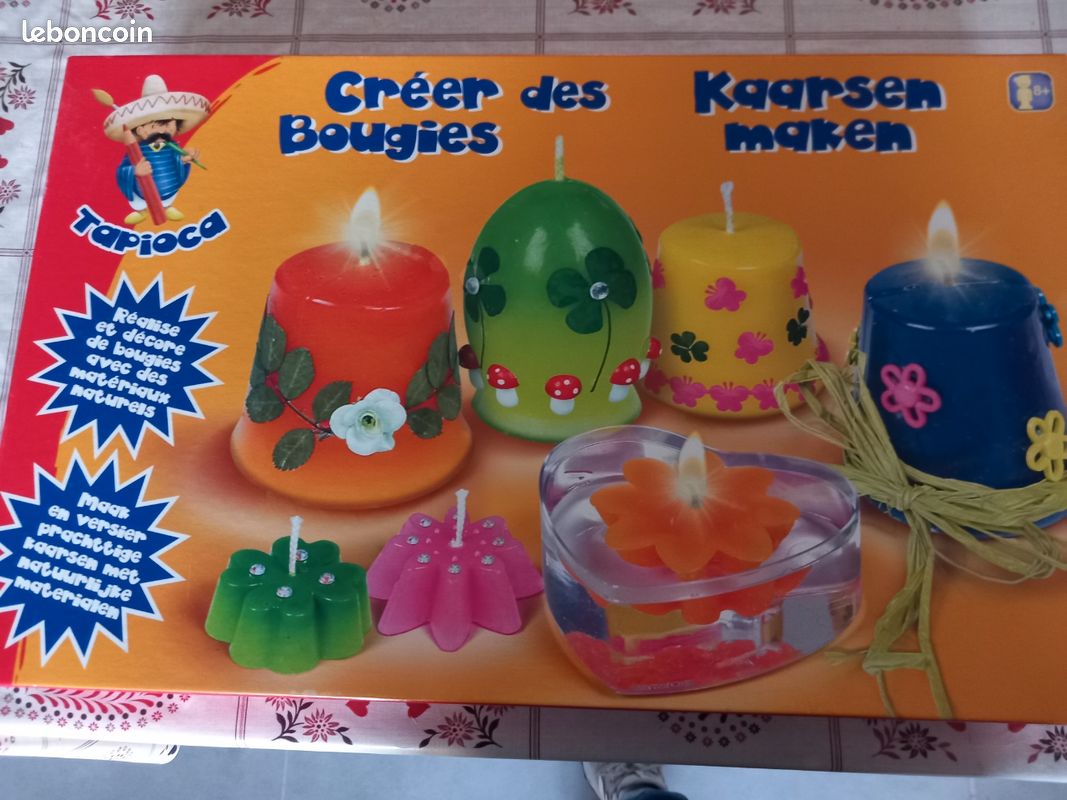 Kit De Fabrication De Bougies Créatif – Pour Enfants Et Adultes, Beaucoup De Possibilités