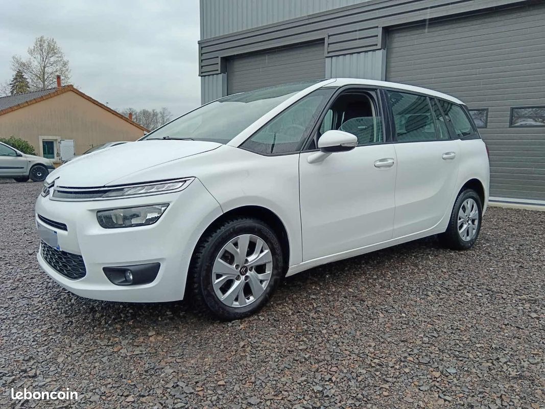 CITROEN GRAND C4 PICASSO 7 PLACES 1.6 BLUEHDI / DISTRIBUTION NEUVE / CT OK / Suivi Citroën (image 2)
