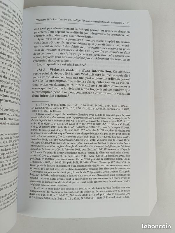 Traité de droit civil - les obligations - Jérôme François (image 6)