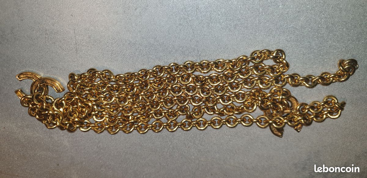 Ceinture CHANEL vintage 1980, Accessoires Bagagerie