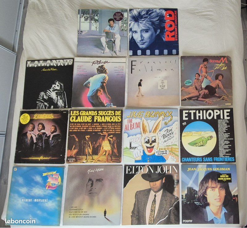 14 vinyles : Lot / Individuel (image 1)