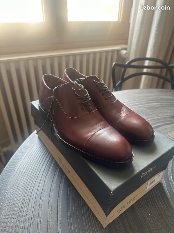 Chaussures Bexley Brackley Patin Bordeaux Chaussures