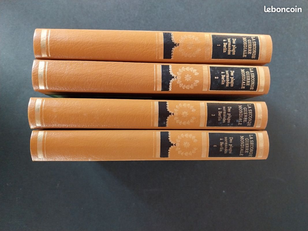 LOT de 4 livres - LA SECONDE GUERRE MONDIALE - 1980 (image 2)