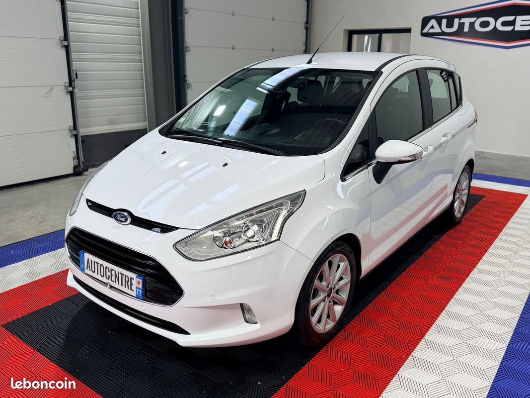 Ford b-max 1.6 ti-vct 1°5 ch powershift titanium en boite auto / radar av et ar / camera de recul / clim / garantie (image 1)