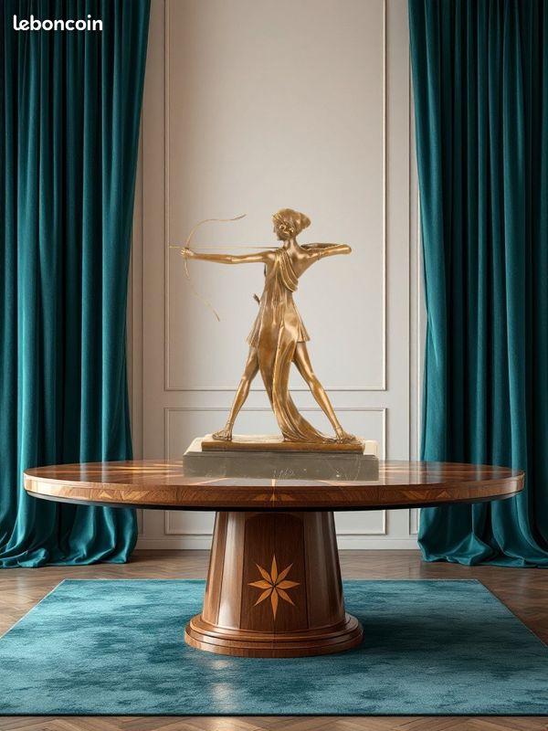 Bronze sur marbre de Diane à la chasse (image 1)