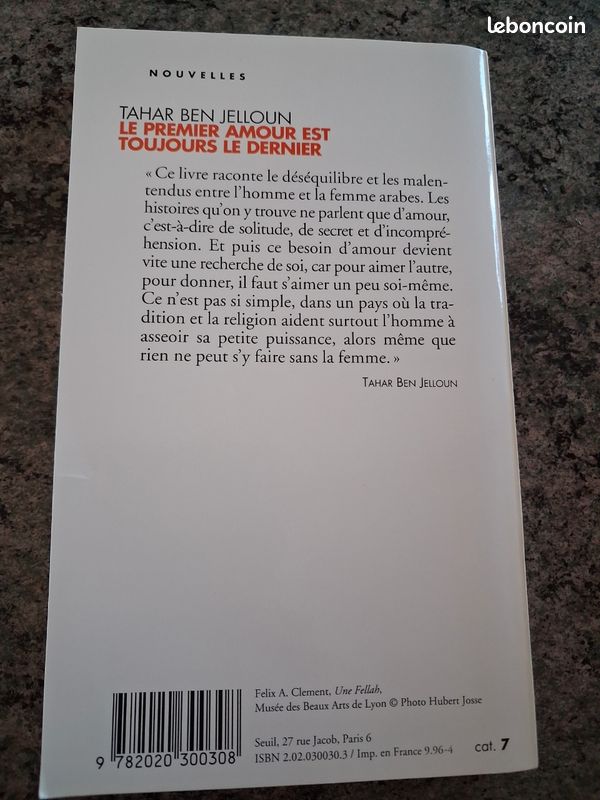 Le premier amour est toujours le dernier Tahar Ben Jelloun (image 2)