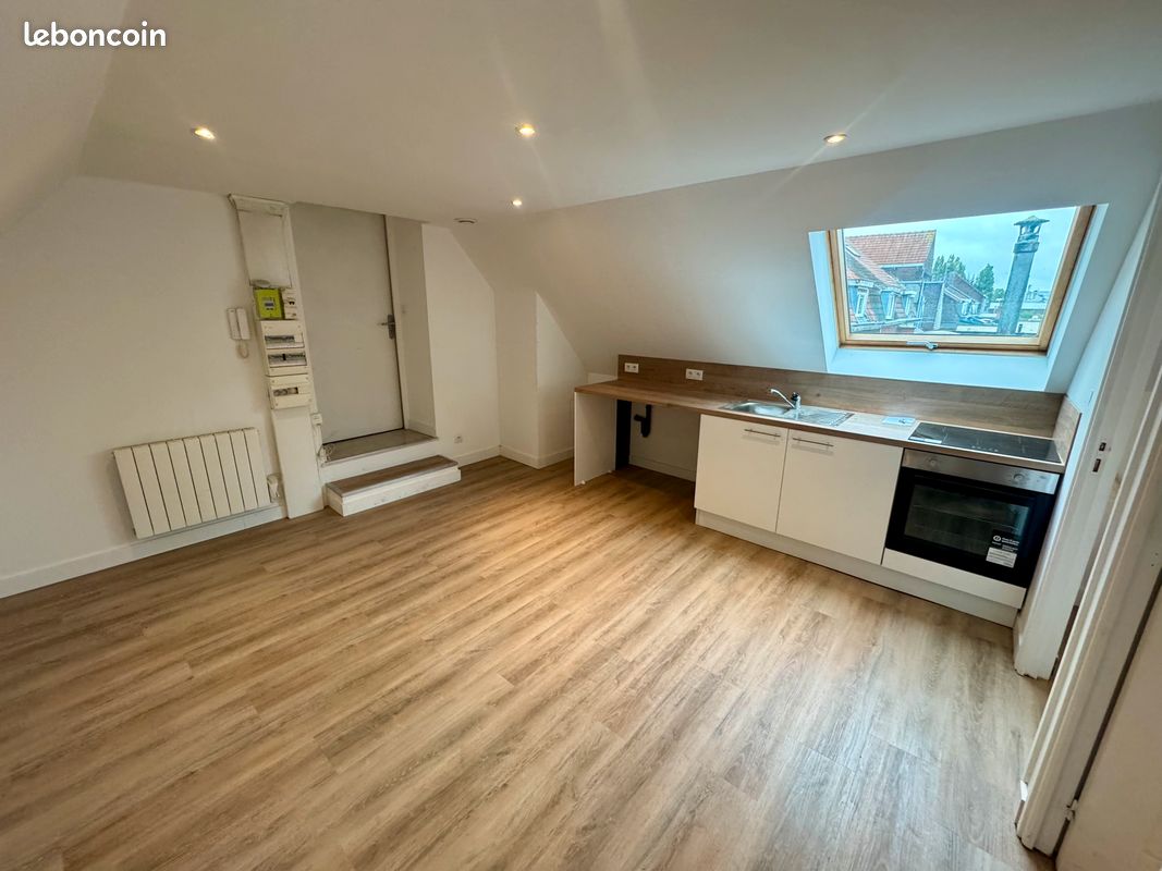 Appartement 2 pièces 38 m² · à Tourcoing · 38 m² · 595 €/mois