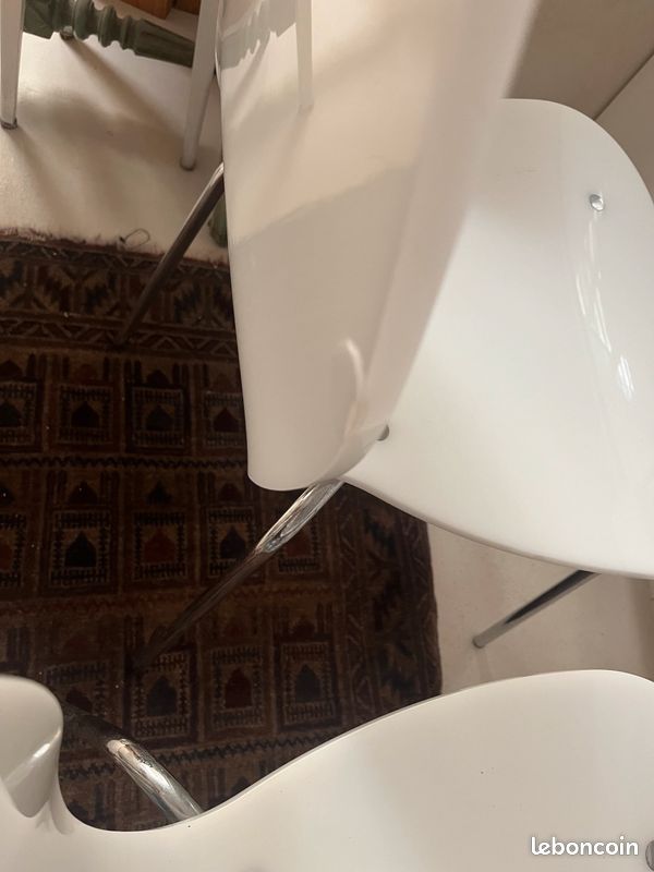 Lot de 2 chaises Plexi et inox (image 15)