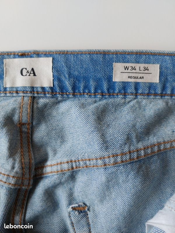 Pantalon Jean homme C&A Vêtements