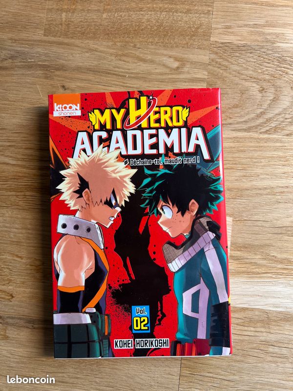My Hero Academia Tomes 1 et 2 – Manga VF – Bon état (image 2)