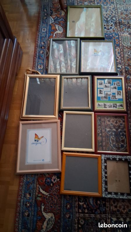Lot de 10 cadres photo / tableaux différents formats (image 2)
