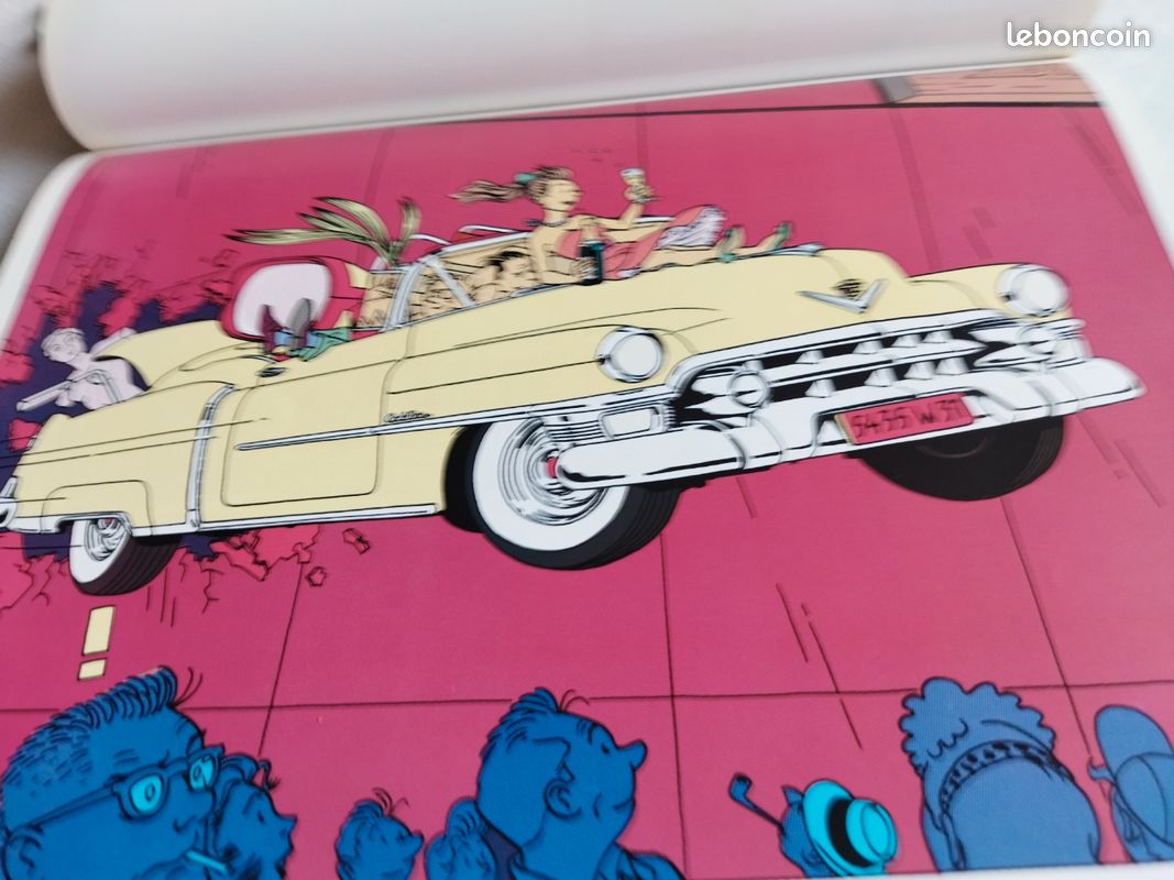 Automobiles Ted Benoit album poster 21 illustrations détachables (image 9)