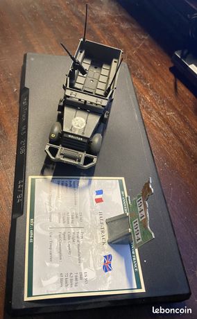 Solido Lot de 4 miniature 50eme anniversaire du débarquement 1944-1994 sherman halftrack dodge - Collection