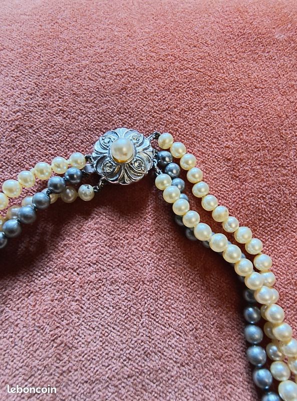 Collier imitation perles (image 2)