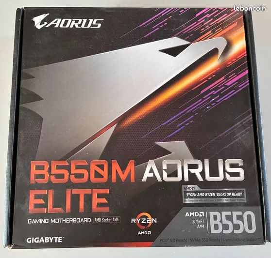 Carte mère B550M Aorus Elite - Ne fonctionne pas (image 1)