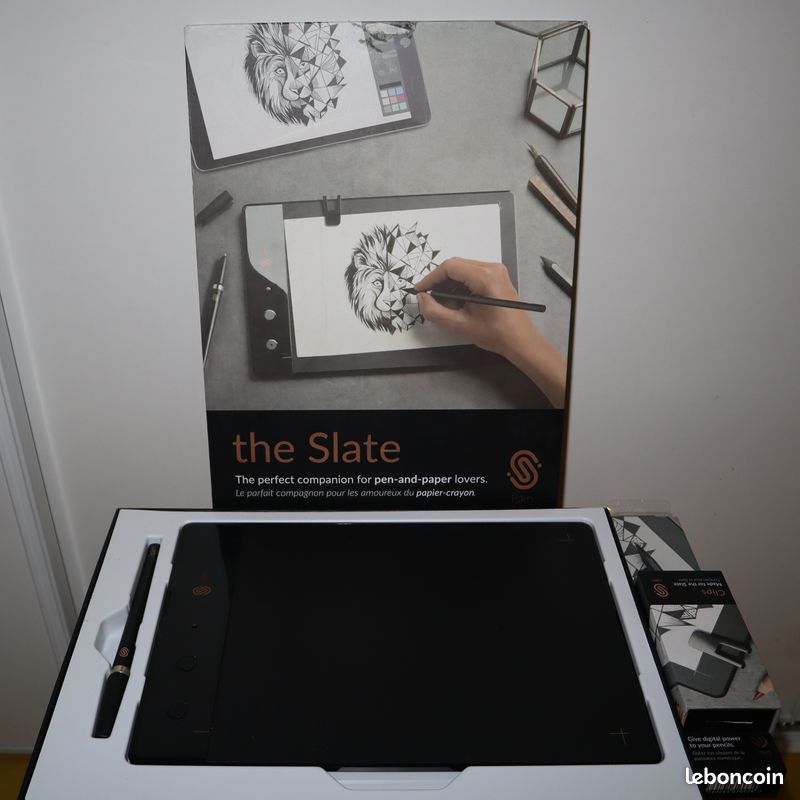 iskn The Slate 2+ Tablette graphique crayon et papier