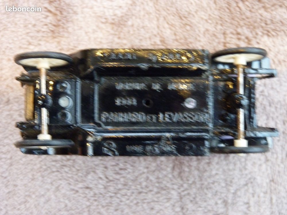 Rami JMK Panhard Et Levassor La Marquise 1908, Miniature 1/43, Boîte Plexiglas