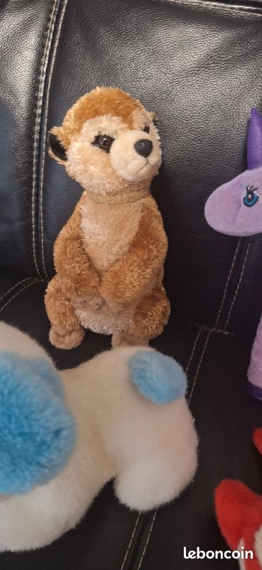 Lot 4 peluches enfant 15/20 cm Prix Ferme 95490 (image 3)