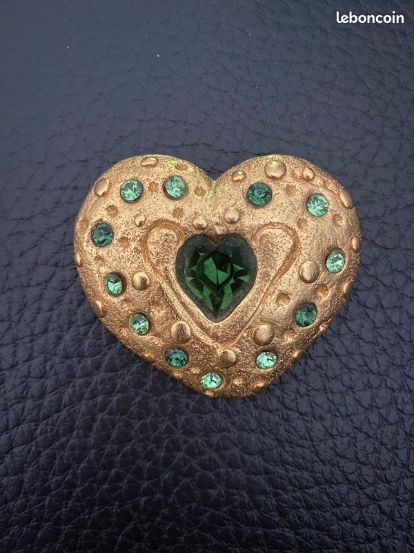 Broche Vintage Sophie Goetsch Paris - Occasion - Bijou élégant