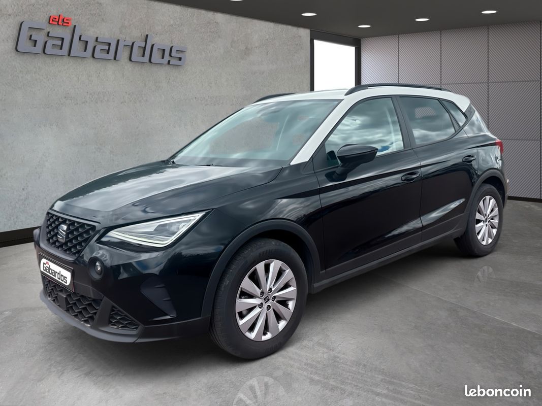 Seat Arona 1.0 TSI 115 BVM 6 STYLE EDITION SPECIAL PHASE 2 BI-TON NOIR METAL TOIT BLANC (image 1)