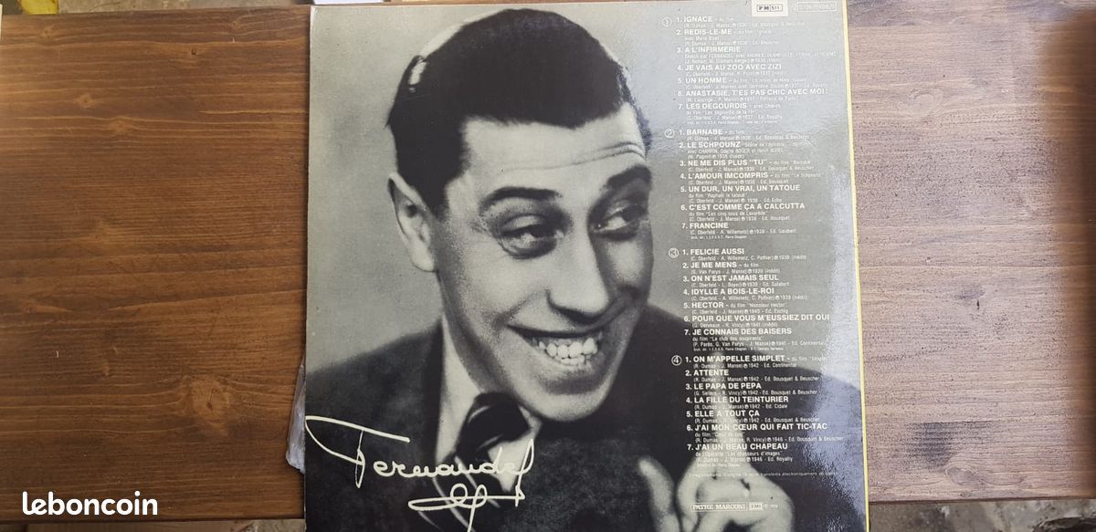 2 vinyles de Fernandel (image 2)