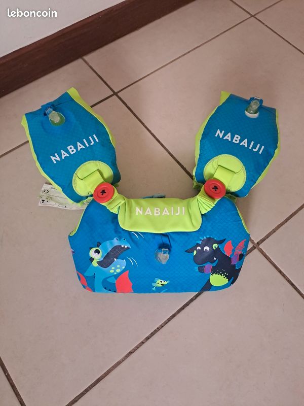 Gilet de natation enfant Nabaiji – très bon état (image 1)