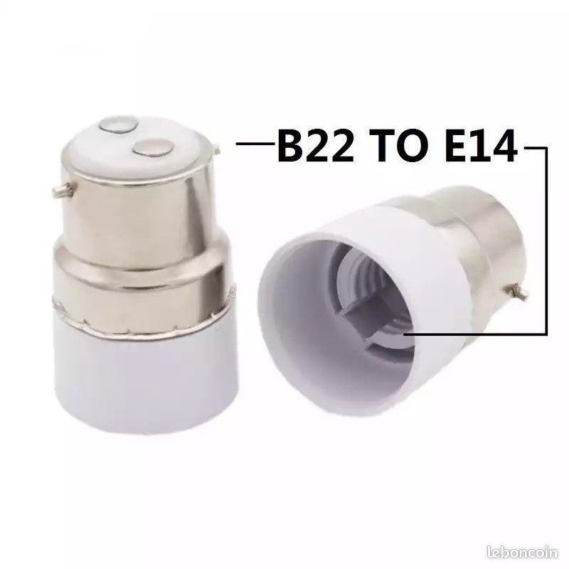 B22 à E14,prise de convertisseur (image 3)