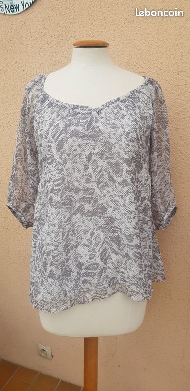 Haut voilage H&M taille 40 (image 1)