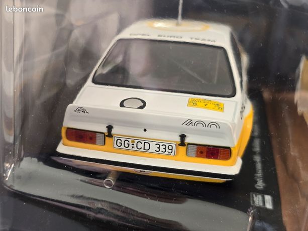 Opel Ascona 400 N.38 – Maquette Auto Rallye WRC échelle 1:24, Neuve