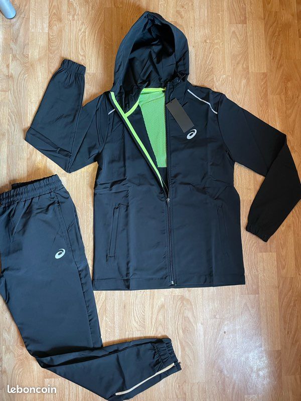 Survêtement Asics noir Neuf Vêtements