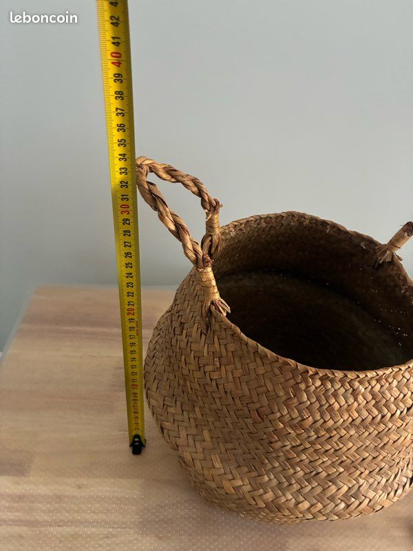 Lot panier osier (image 3)