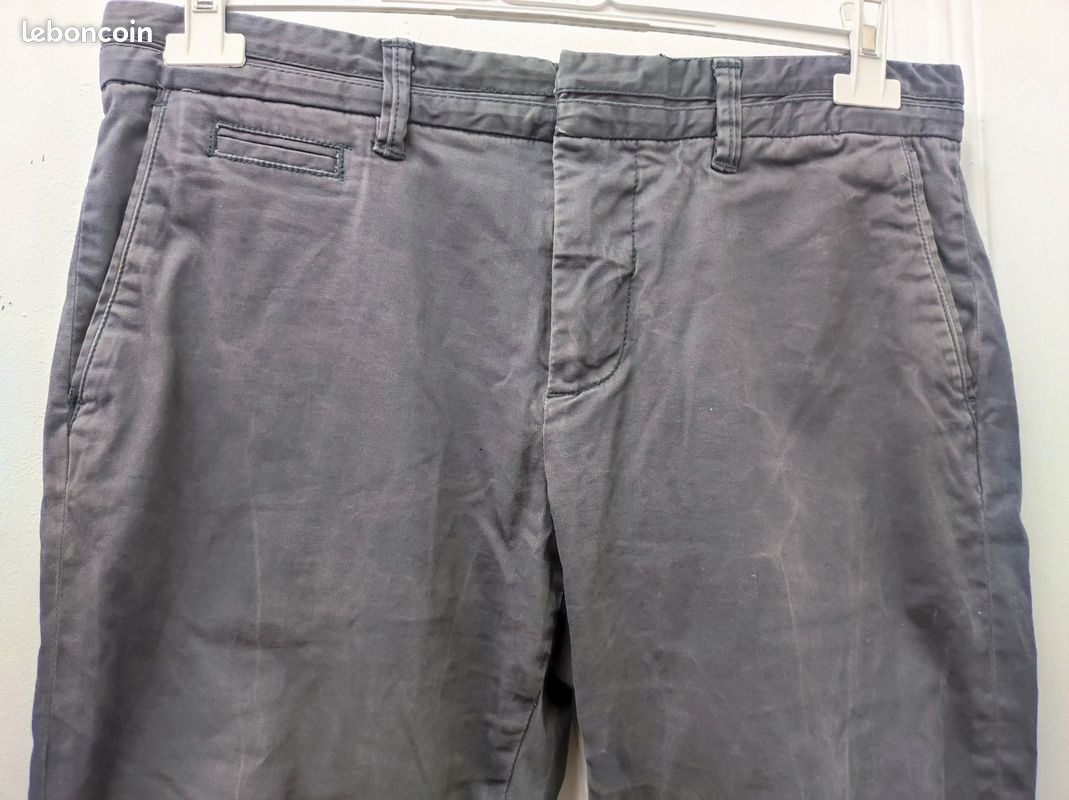 Pantalon Homme Jules Gris Foncé Taille 42 (image 3)