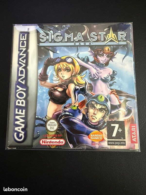 Sigma Star Saga Gameboy Advance Complet Bandai Namco Jeux
