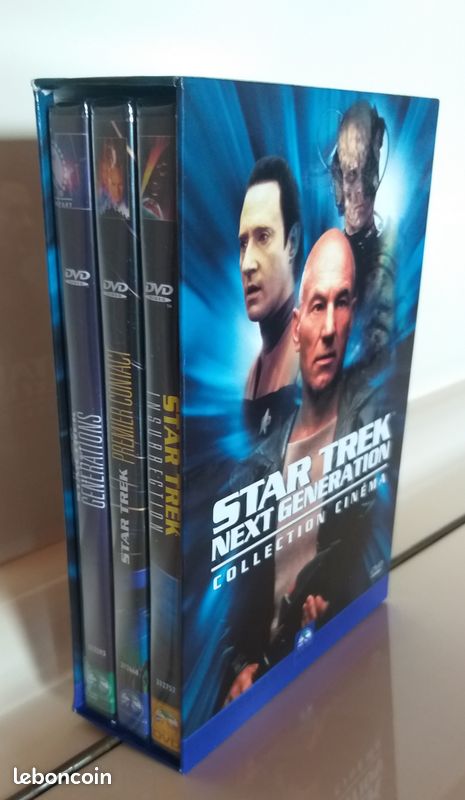 Coffret STAR TREK NEXT GENERATION 3dvd (NEUF) (image 2)