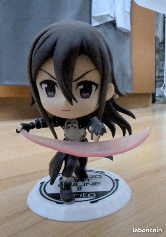 Figurine Sword Art Online GGO – Kirito, Banpresto, Spécial, Bon état